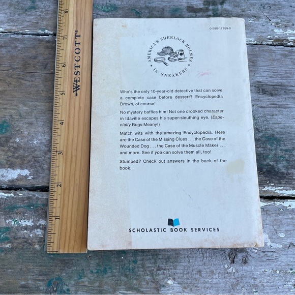 Encyclopedia brown solves them all Paperback book 1968 - Picture 2 of 4